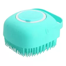 Cepillo D/baño Para Perro Masajeador Dispensador De Shampoo