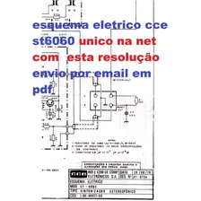 Esquema Elétrico Sintonizador Cce St 6060 St6060 Envio Em Pd