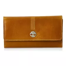 Timberland - Cartera De Piel Con Solapa Rfid Para Mujer