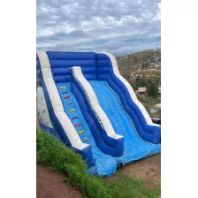 Juego Inflable Tobagan Azul