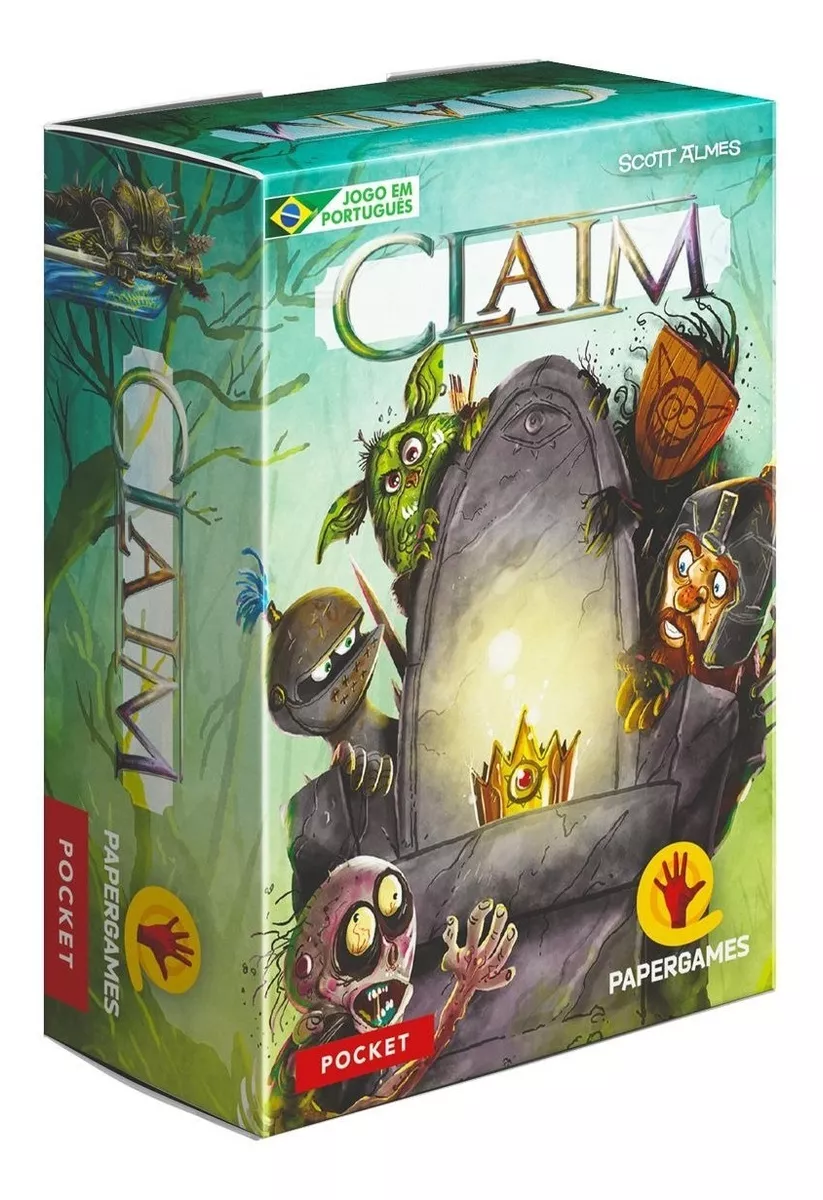Claim - Board Game Papergames Pt/br
