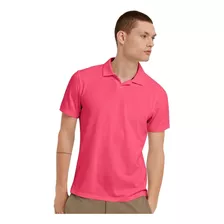 Playera Tipo Polo Manga Larga Colores Deportiva Caballero