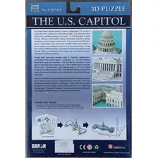 Rompecabezas 3d Del Edificio Del Capitolio De Ee. Uu., 132 P