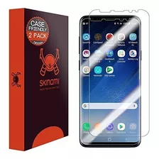 Protector De Pantalla Galaxy S9 (case Friendly, Paquete De 2