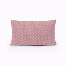 Capa De Almofada Rinzeira Tricot 50x30 Sala Sofa Zíper Bali