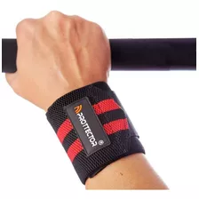 Munhequeira Elástica Stronger 80mm Musculação/crossfit Par