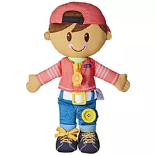 Playskool Dressy Kids - Muñeca Con Pelo Marrón Y Sombrero, J