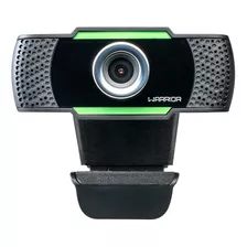 Webcam Hd Gamer Warrior Microfone Integrado 1080p Usb- Ac340