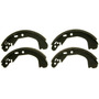 Set-4 Balatas Traseras Oldsmobile Alero 2.4l L4 99 A 01