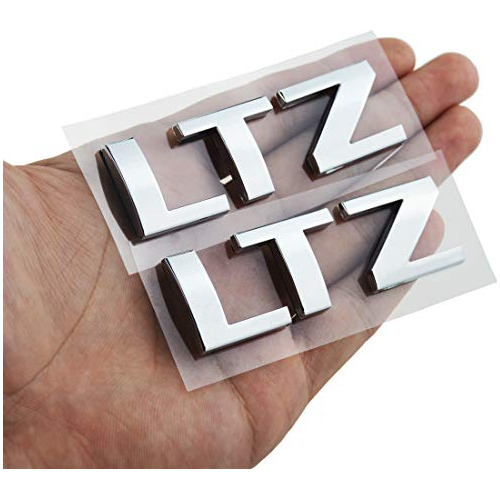 Foto de Set Of 2 Chrome Ltz Letter Nameplate Emblem Badge   For...