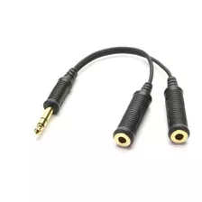 Cable Splitter Y Grado 6.3mm A Doble 6.3mm