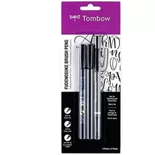 Tombow 62039 Fudenosuke Rotuladores De Punta Suave, Dura Y D