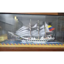 Modelismo Naval: Maqueta Del Buque Escuela Simón Bolivar 