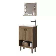 Mueble Vanitorio 2 Puertas 60 Cm Br Livingood