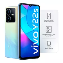 Celular Vivo V2206 Y22s 128gb 6gb Ram Cian Verano