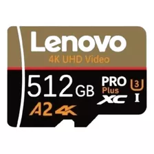Tarjeta Micro Sd Lenovo 512gb Pro Plus A2 U3 4k Clase 10
