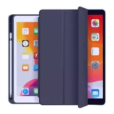 Carcasa Funda Smart Cover Con Ranura Lápiz Para iPad Pro 11