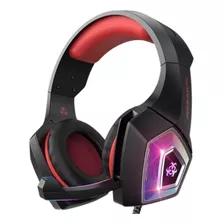 Diadema Audifonos Pro Gaming Hunterspider Luces Rgb Nuevos 