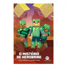 Livro Infantil Almanaque Minecraft O Mistério De Herobrin Livro 5