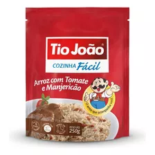 Tio João Arroz Com Tomate E Manjericão Cozinha Fácil 250g