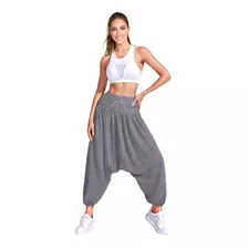 Pantalón Holgado Ligero Tipo Arabe De Moda Casual Para Dama