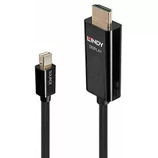 Cable Hdmi - Lindy 1m Active Mini Displayport To Hdmi Cable