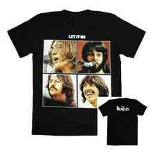 Playera Clasica Banda The Beatles Let It Be Nuevo Modelo