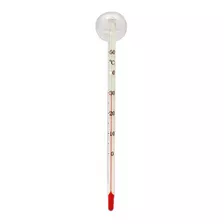 Termómetro Vidrio Con Sopapa / Ventosa Para Pecera / Acuario