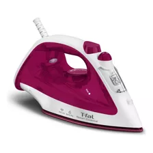 Plancha T-fal Fv1052x0 De Vapor 1160 W Suela Cerámica Rosa