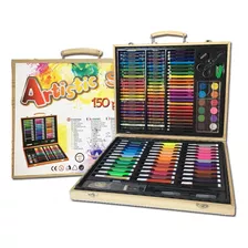 Kit De Pintura 150 Pcs Para Estudiantes Temporada Escolar