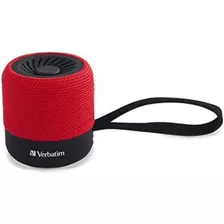 Minialtavoz Bluetooth Inalámbrico Verbatim ' Rojo