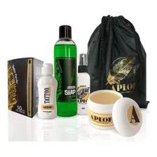 Kit Tatuador Aplof Green Soap + Parche + Calco + Nel + Ando