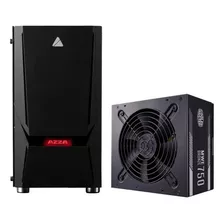 Gabinete Gamer Azza Luminous 110f + Fuente 750w 80+ Bronze