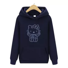 Sudadera Premium Esquleto Hello Kitty + Personalización