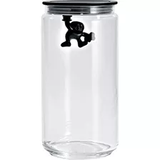 Alessi B Gianni Glass Box, Negro