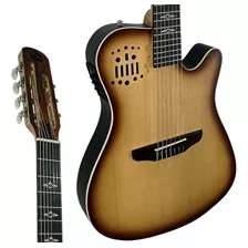 Violão 7 Cordas 7 Vn 145 Nseq Natural Marquês Fishman + Bag Orientação Da Mão Destro