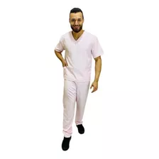 Conjunto Pijama Cirúrgico Scrub Gabardine Masculino 