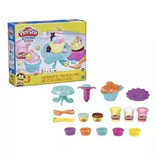 Massinha De Modelar Play-doh Cupcake Colorido E7253 Hasbro