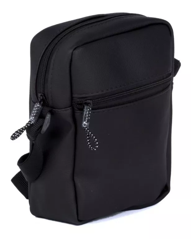 Shoulder Bag Mini, Pochete Transversal Mbza Preta Tiracolo 