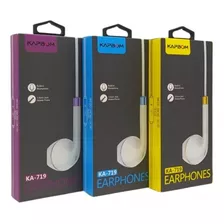 Kits 10*fone Ouvido Auricular Com Microfone Cabo 1,2 Metro Cor Roxo Azul Amarelo Cor Da Luz Roxo Azul Amarelo