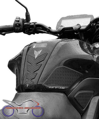 Kit Protector Tanque En Caucho Para Yamaha Mt-15 Foto 5