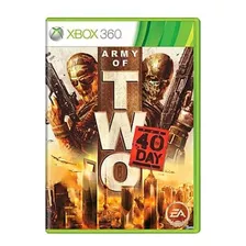 Jogo Army Of Two The 40th Day Xbox 360 Mídia Física Seminovo