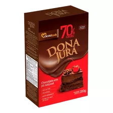 Chocolate Em Pó Solúvel 70% Cacau Dona Jura