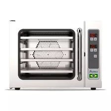 Forno Elétrico De Convecção 220 Volts Sem Vapor Aço Inox Cor Aço Inoxidável 220v