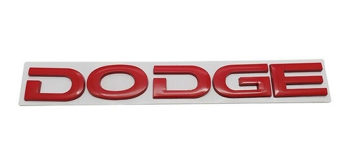 Logo Emblema Para Dodge 20x2.4cm Metlico  Foto 4