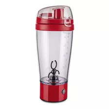 Mixer Euro Home A Pilha Com Copo 450ml Vermelho 