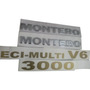 Mitsubishi Montero 2600 Emblemas Y Calcomanas Laterales Mitsubishi MONTERO 4X4 CLOSED