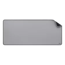 Logitech Desk Mat Studio Series, Alfombrilla De Escritorio Color Gris Medio