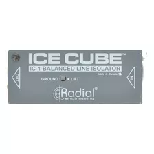 Radial Engineering Icecube Ic-1 - Aislador De Lnea Equilibra