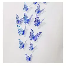 Mariposas Decorativas Caladas !!! 12 Piezas Nuevos Colores